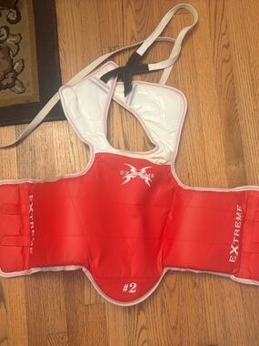 World Taekwando Federation WTF Approved Extreme Olympic Style Chest Guard Gear
